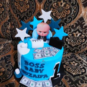Boss Baby Theme Cake